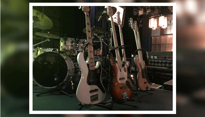 マーカス・ミラー(Marcus Miller)のスペシャル・ベース・クリニックで撮影したSireベース