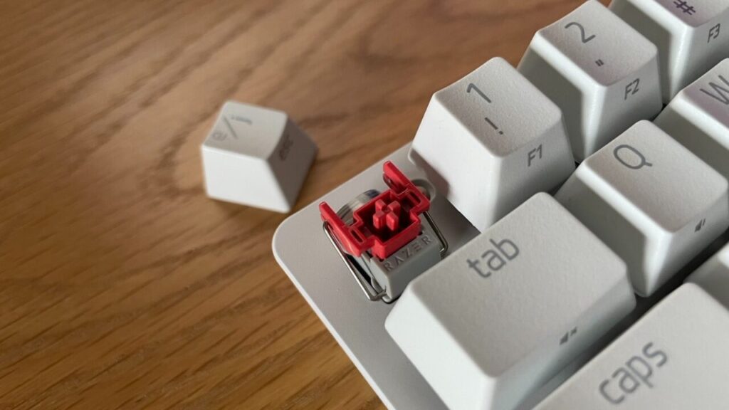 キーキャップとスイッチ構造｜触り心地も耐久性も◎