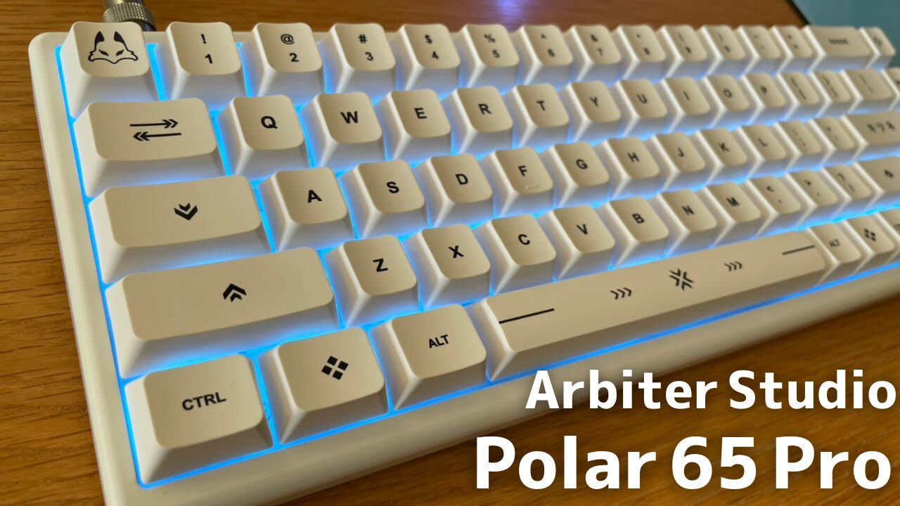 キーボード Arbiter studio Polar 65 Pro Arbiter Studio Arbiter Studio Polar 65 Pro Keyboard Kitsune Black